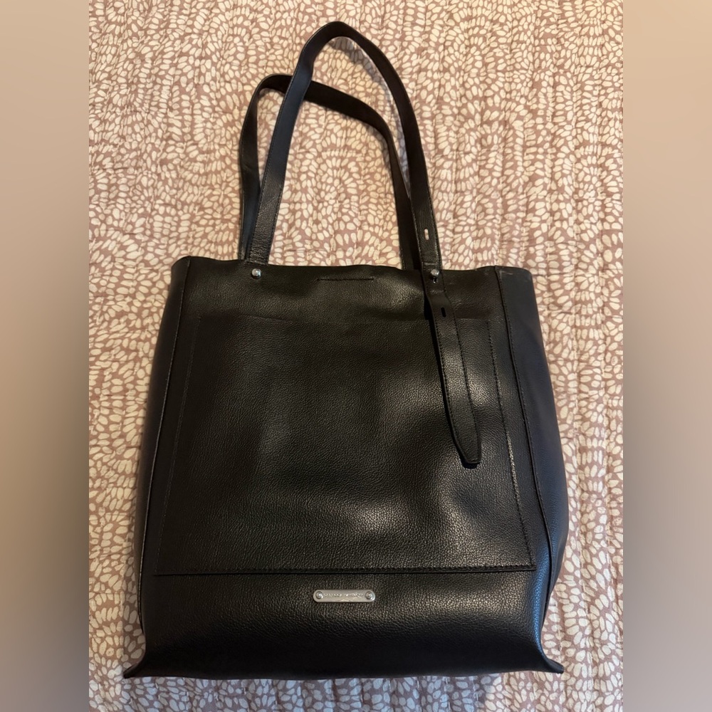 Rebecca Minkoff Black Leather Tote Bag